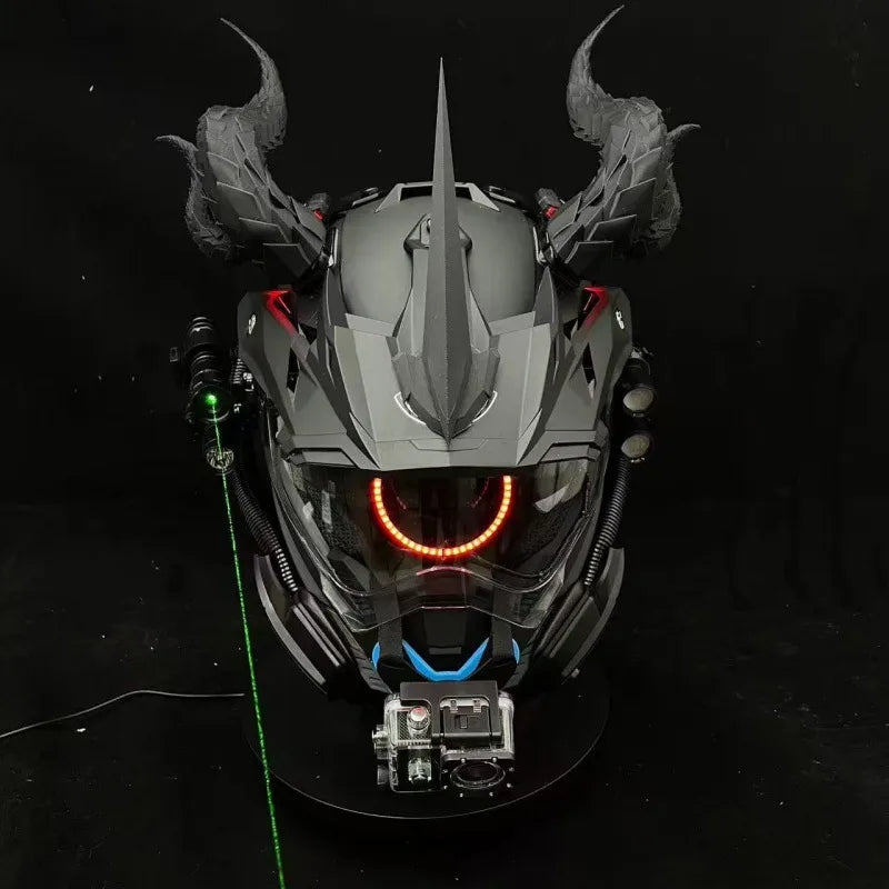 Kirin Cyber Hero Series Luminous Mecha Helmet