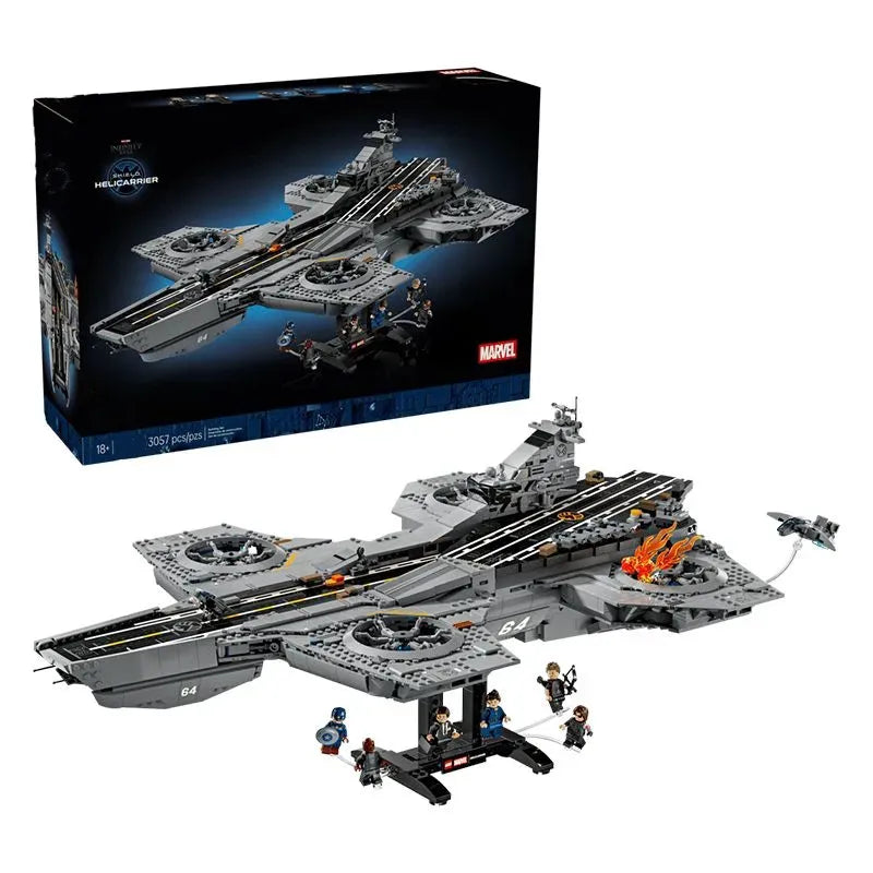 Marvel S.H.I.E.L.D. 76354 Helicarrier Building Blocks (3057 Pcs)