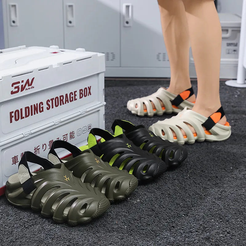 Cyber Exo Platform Clogs