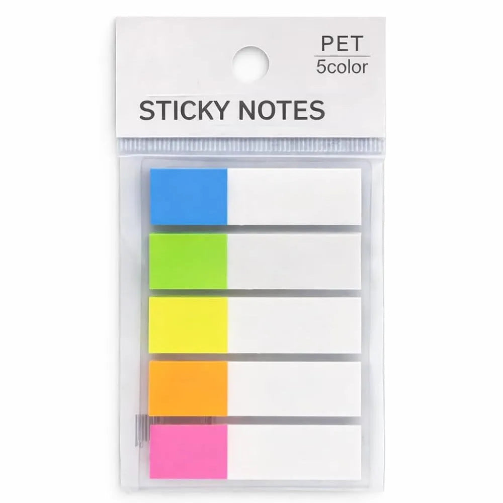 Studygram Transparent Book Sticky Tabs