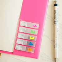 Crystal Hue Study Flag Sticky Tabs