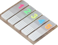 Crystal Hue Study Flag Sticky Tabs