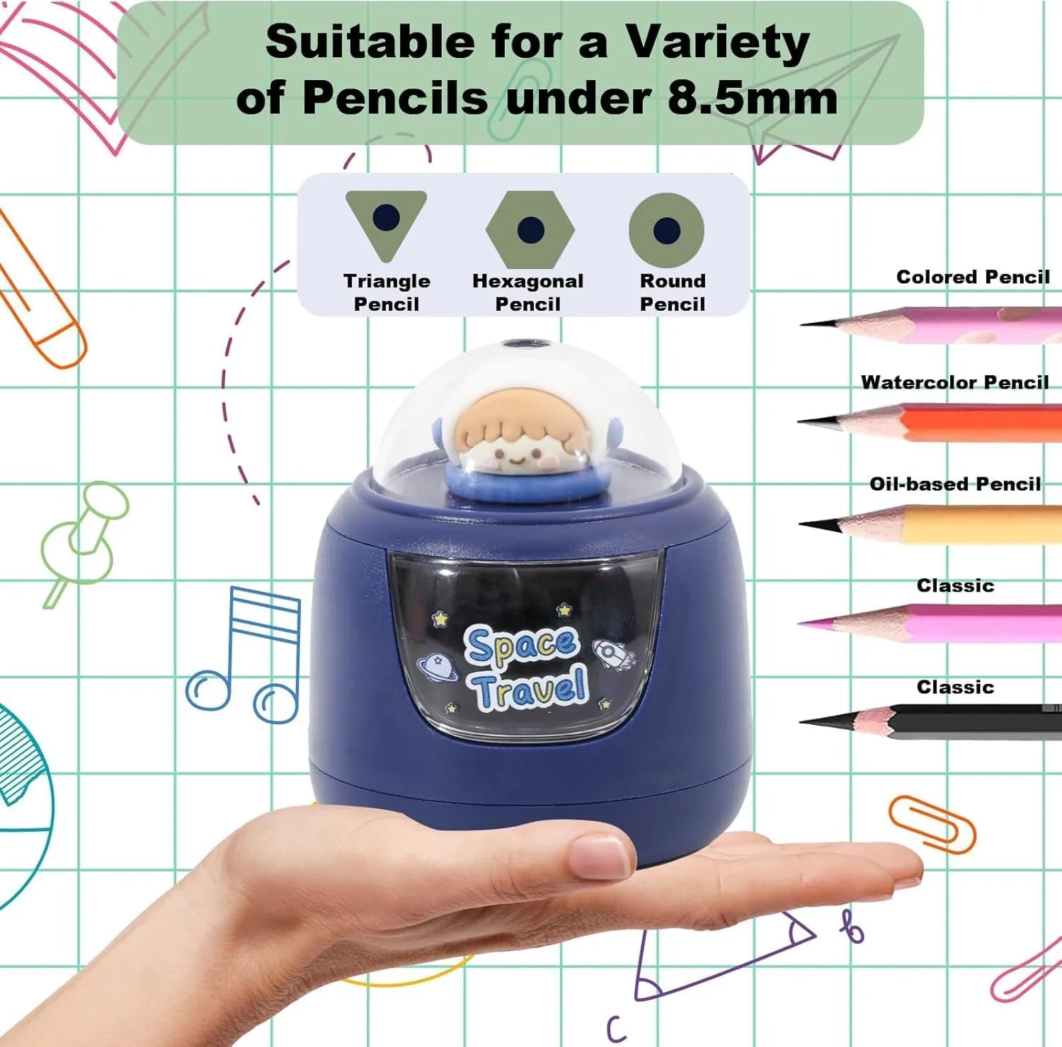 Cosmo Orbit Pencil Sharpener