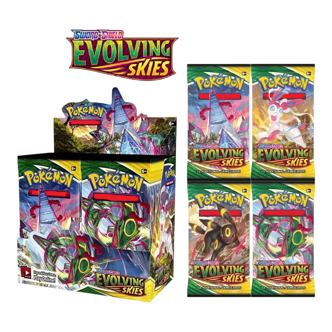 Pokemon Sword & Shield Evolving Skies Booster Bundle