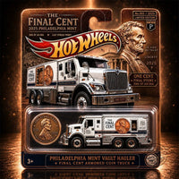 Hot Wheels Philadelphia Mint Vault Hauler Vehicle
