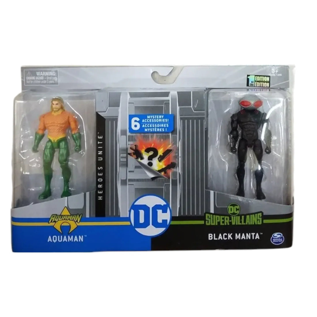 DC Comics Aquaman vs Black Manta Figure (Set of 2)
