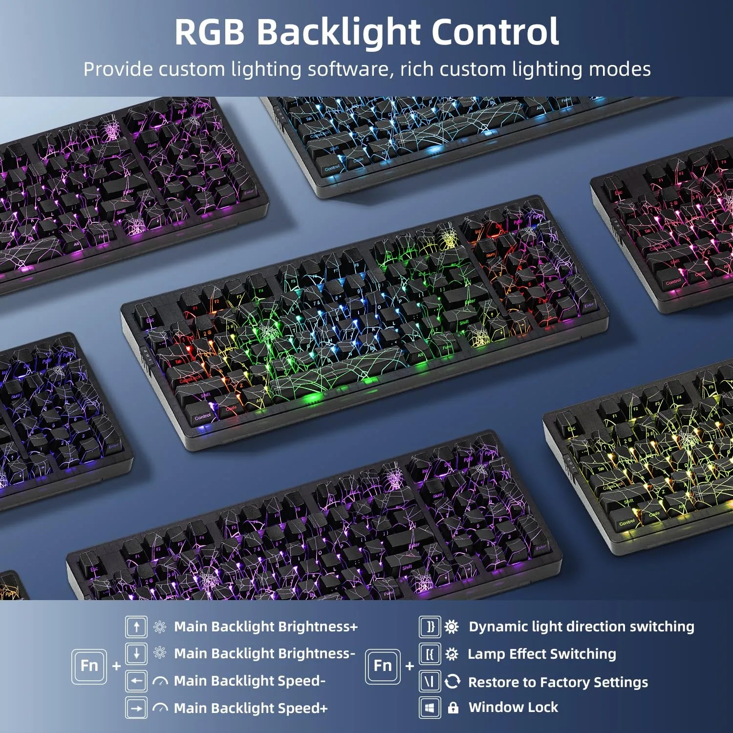 ZORNHER ZH980 Wireless Mechanical Keyboard