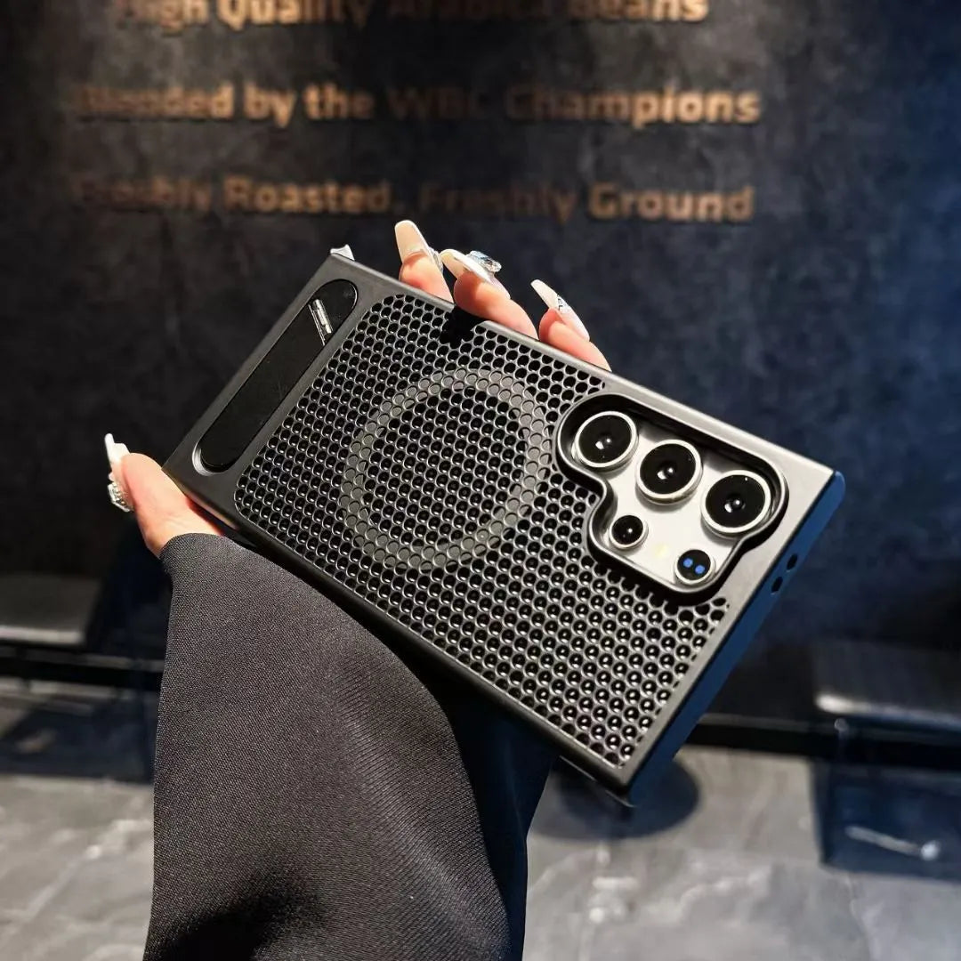 Breathable Honeycomb Mesh Phone Case (For Samsung)