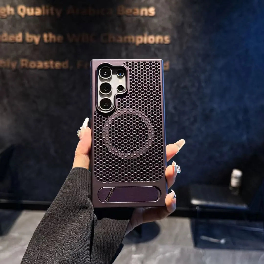 Breathable Honeycomb Mesh Phone Case (For Samsung)