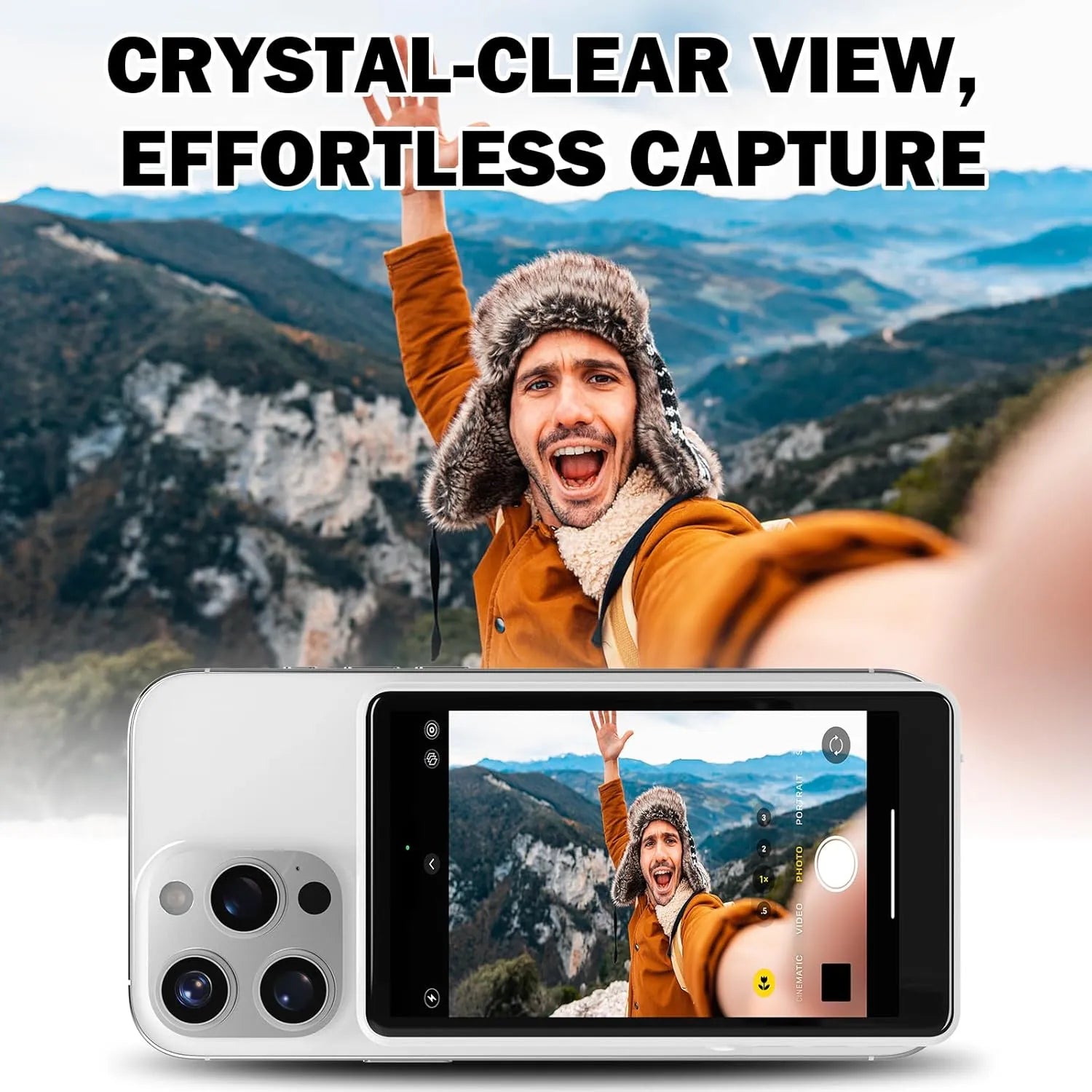 Vision Vlog Magnetic Phone Selfie Screen