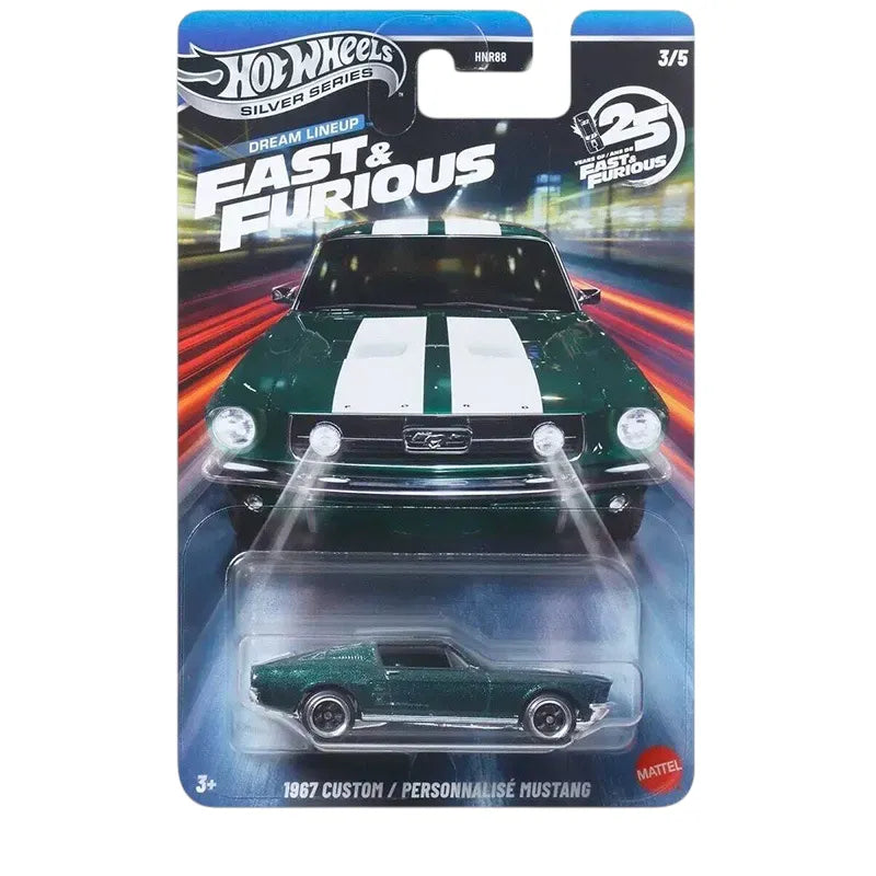 Hot Wheels Fast & Furious Silver Series Collection
