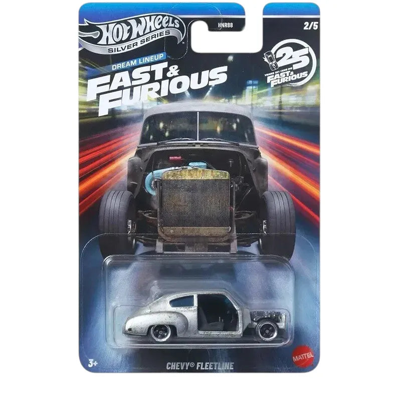 Hot Wheels Fast & Furious Silver Series Collection