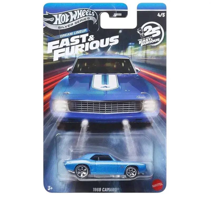 Hot Wheels Fast & Furious Silver Series Collection