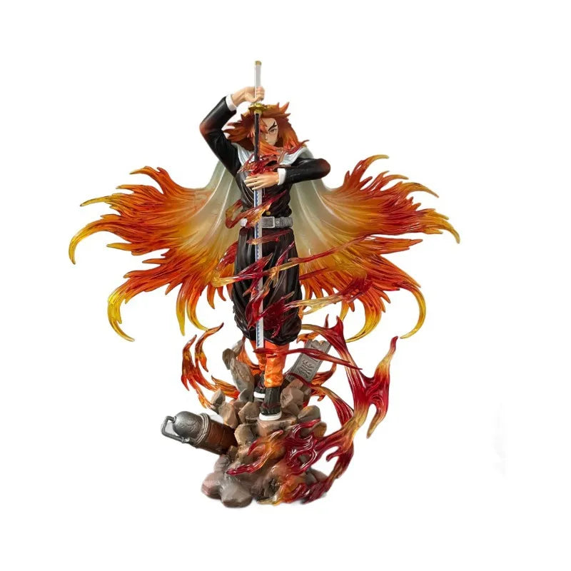 Demon Slayer Rengoku Kyoujurou Flame Pillar Statue (30 cm)