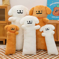 Line Noodle Pup Snuggle Plush Pillow
