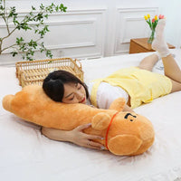 Line Noodle Pup Snuggle Plush Pillow