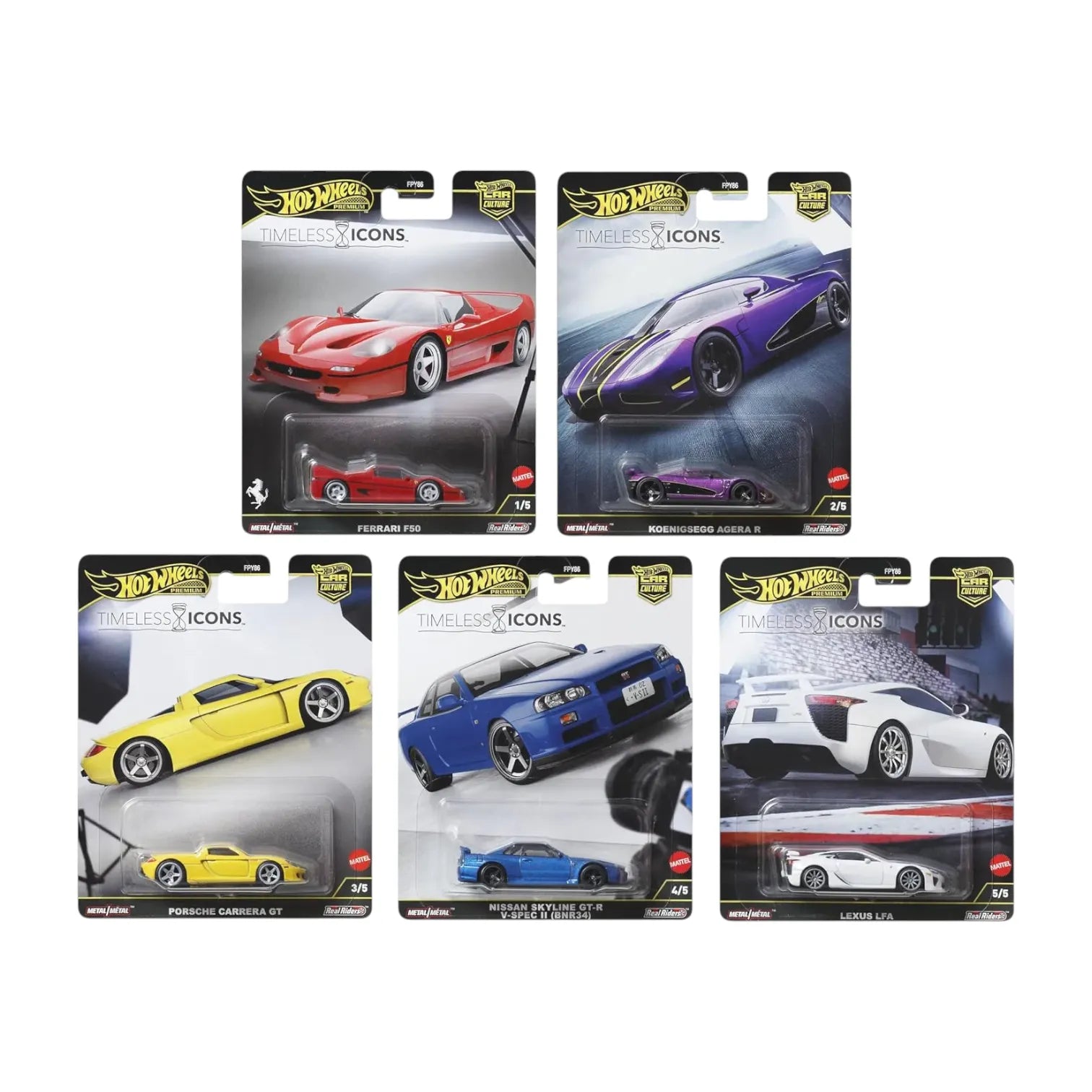 Hot Wheels Premium Timeless Icons Collection