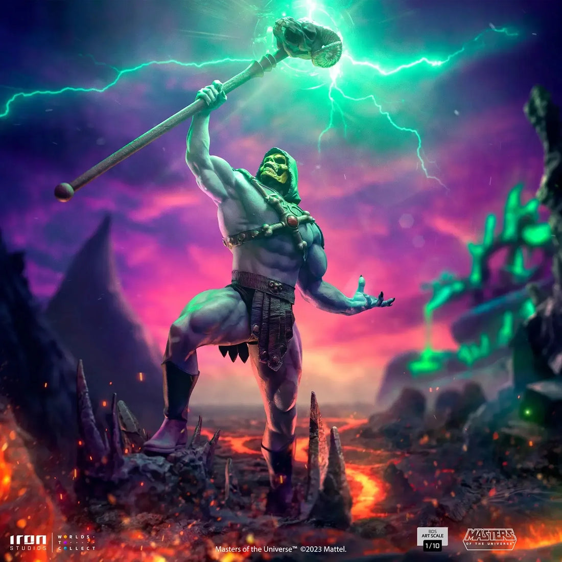 Iron Studios Masters of the Universe Skeletor Statue