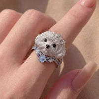 Whimsical Pet Adjustable Ring