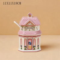 Storybook British Village Tea Set