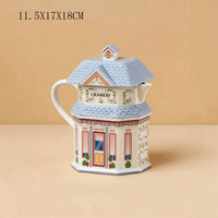 Storybook British Village Tea Set