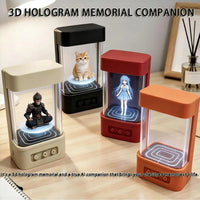 Memory Hologram AI Capsule Desk Figure
