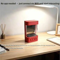 Memory Hologram AI Capsule Desk Figure