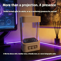 Memory Hologram AI Capsule Desk Figure