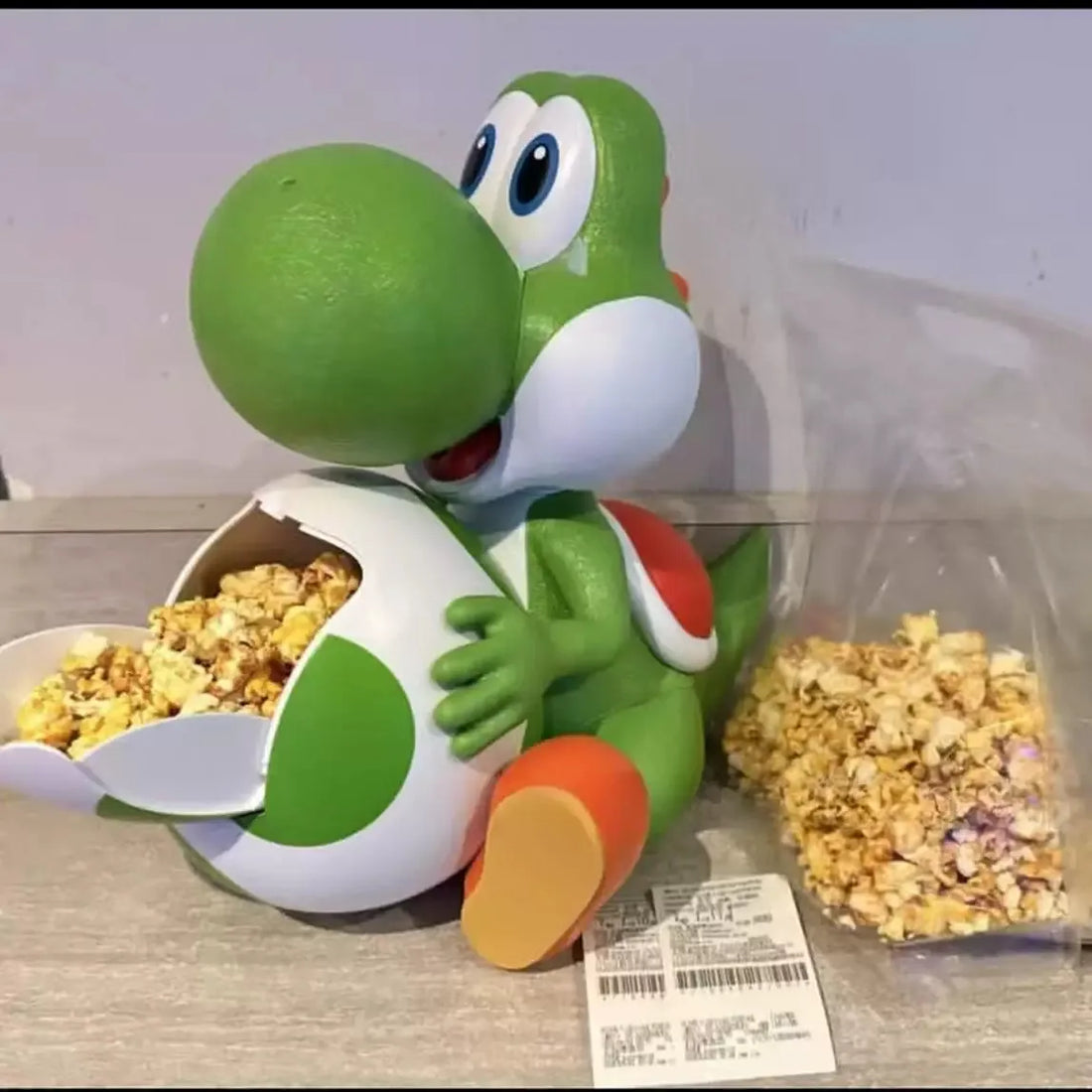 Super Mario Yoshi Popcorn Bucket