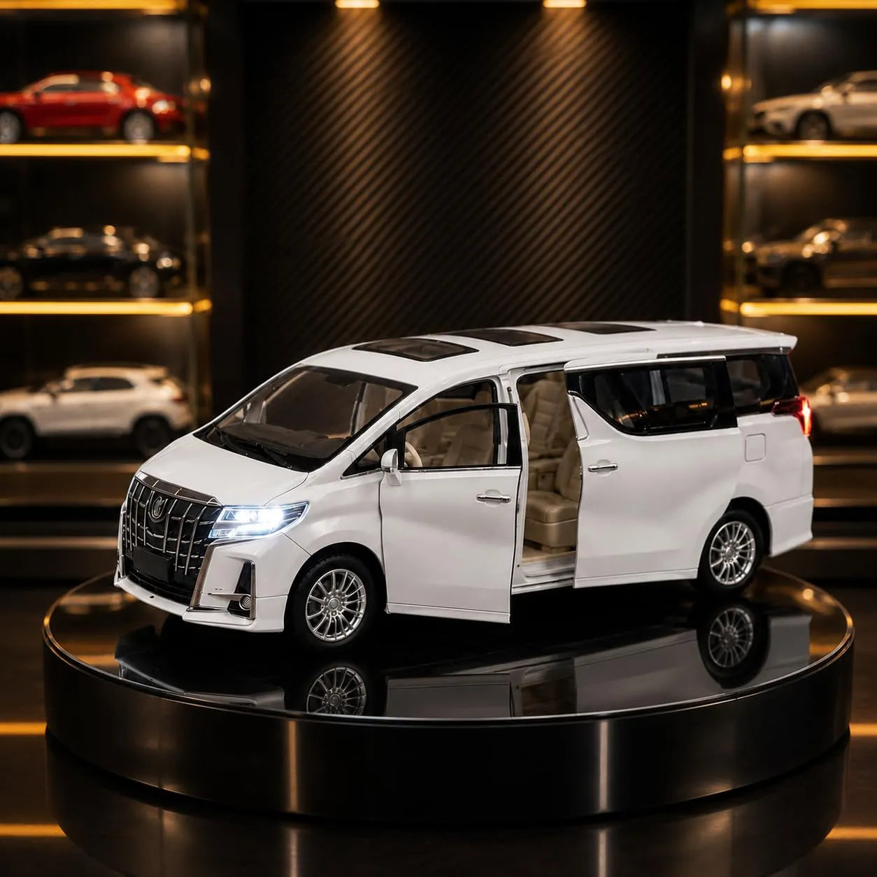Toyota Alphard 1:24 Scale Luxury MPV Vehicle