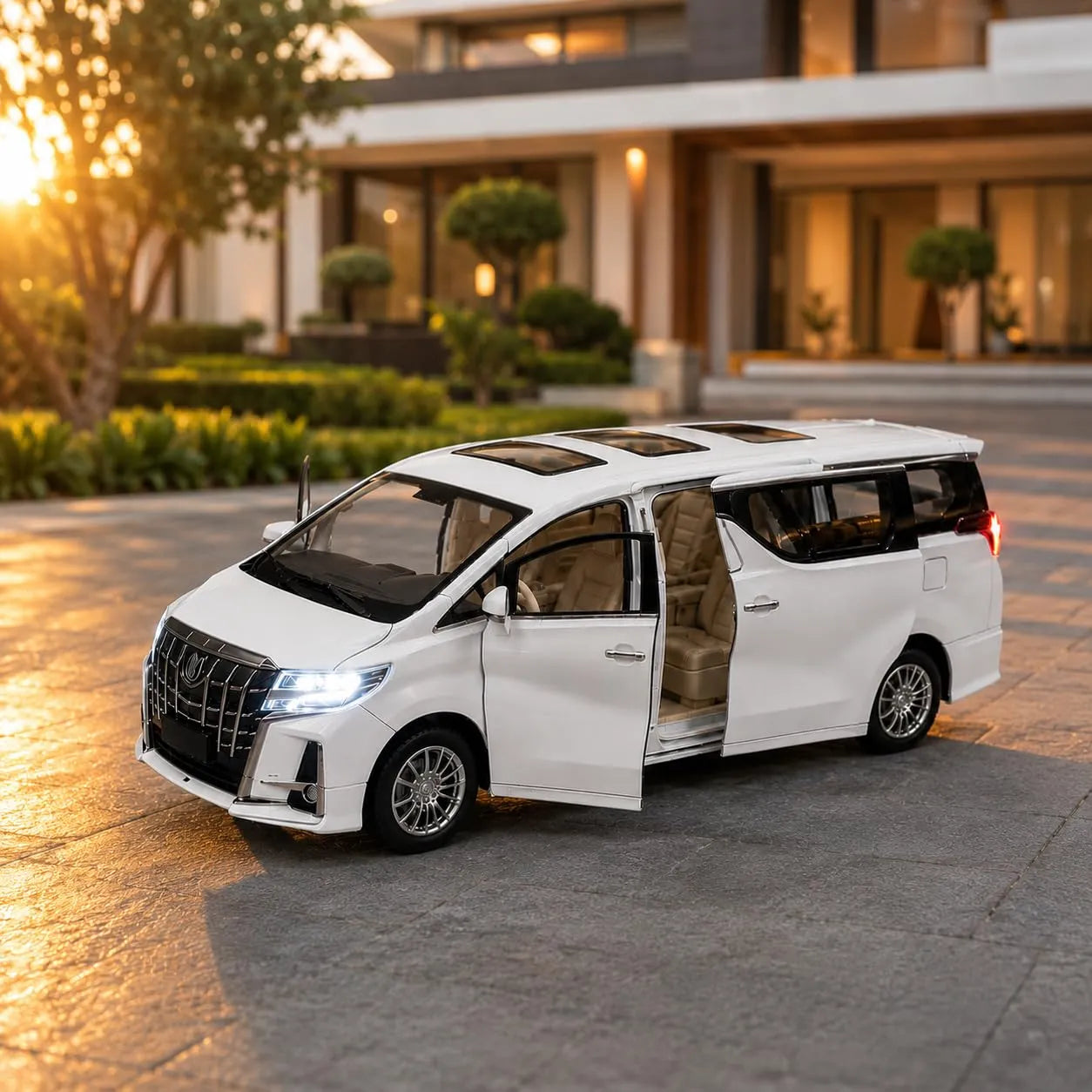 Toyota Alphard 1:24 Scale Luxury MPV Vehicle