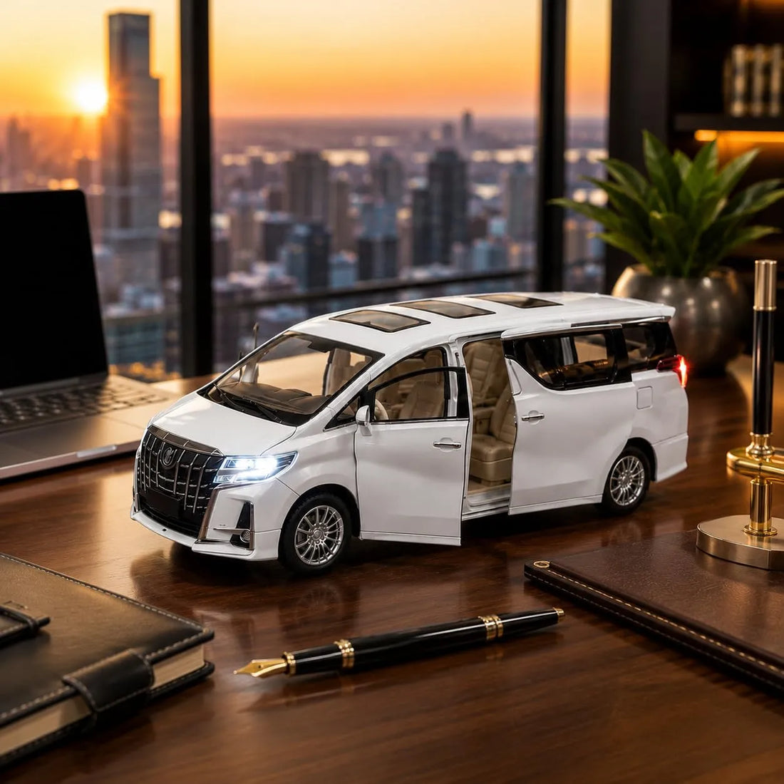 Toyota Alphard 1:24 Scale Luxury MPV Vehicle