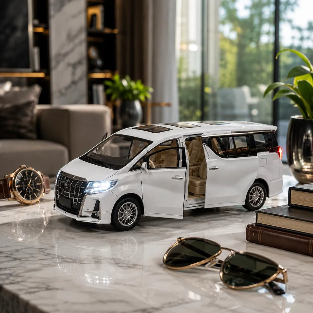 Toyota Alphard 1:24 Scale Luxury MPV Vehicle