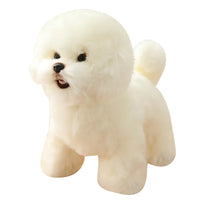 Lifelike Bichon Frise Puppy Plush Toy