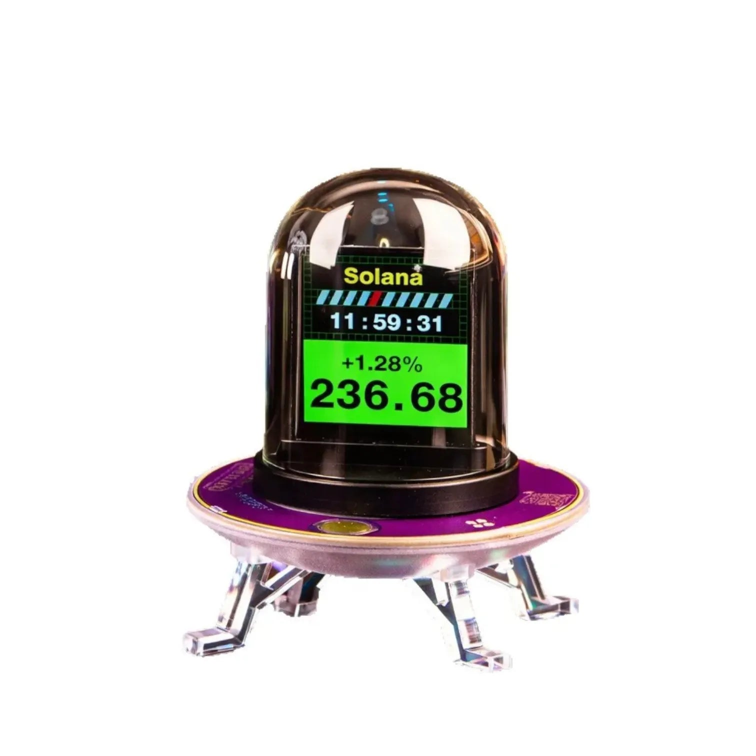 UFO Nixie Tube Desk Clock