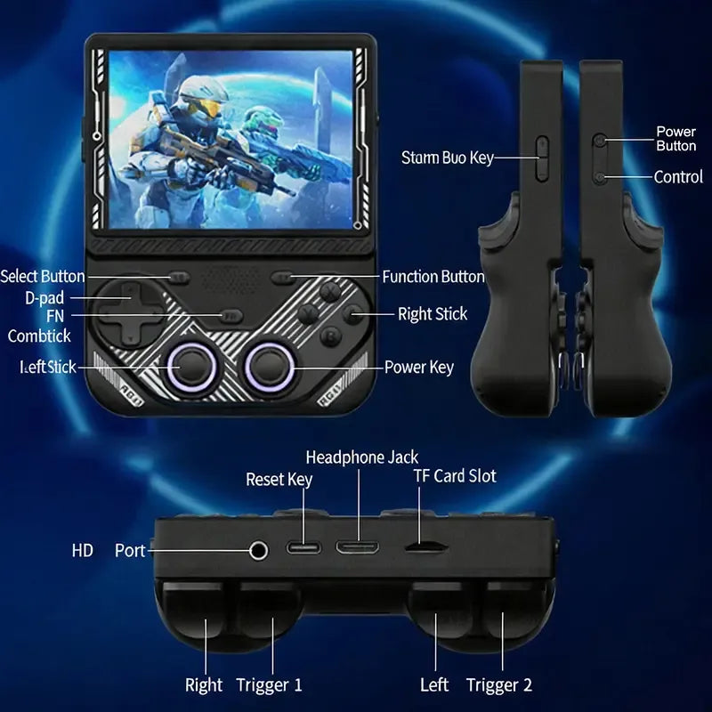 RG43V PRO Handheld Retro Game Console