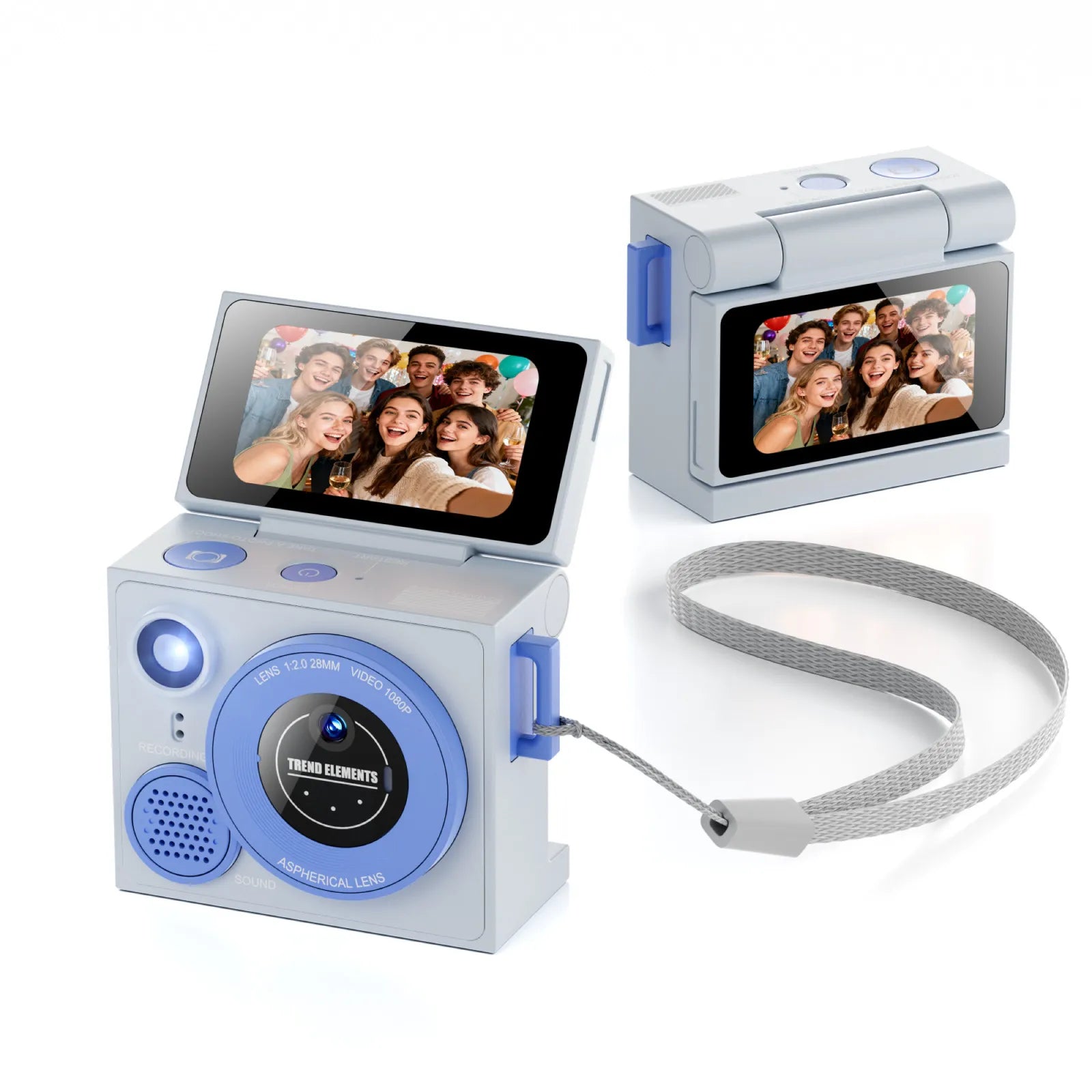 Pixel Snap Flip Mini Camera