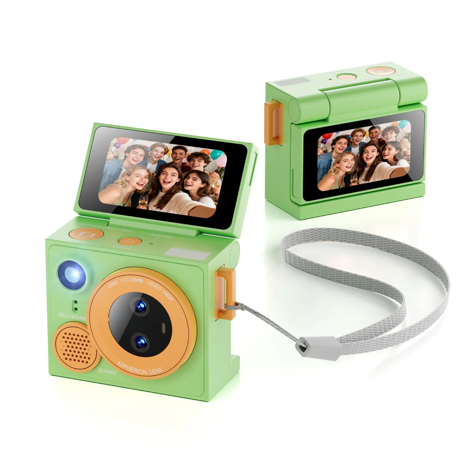 Pixel Snap Flip Mini Camera