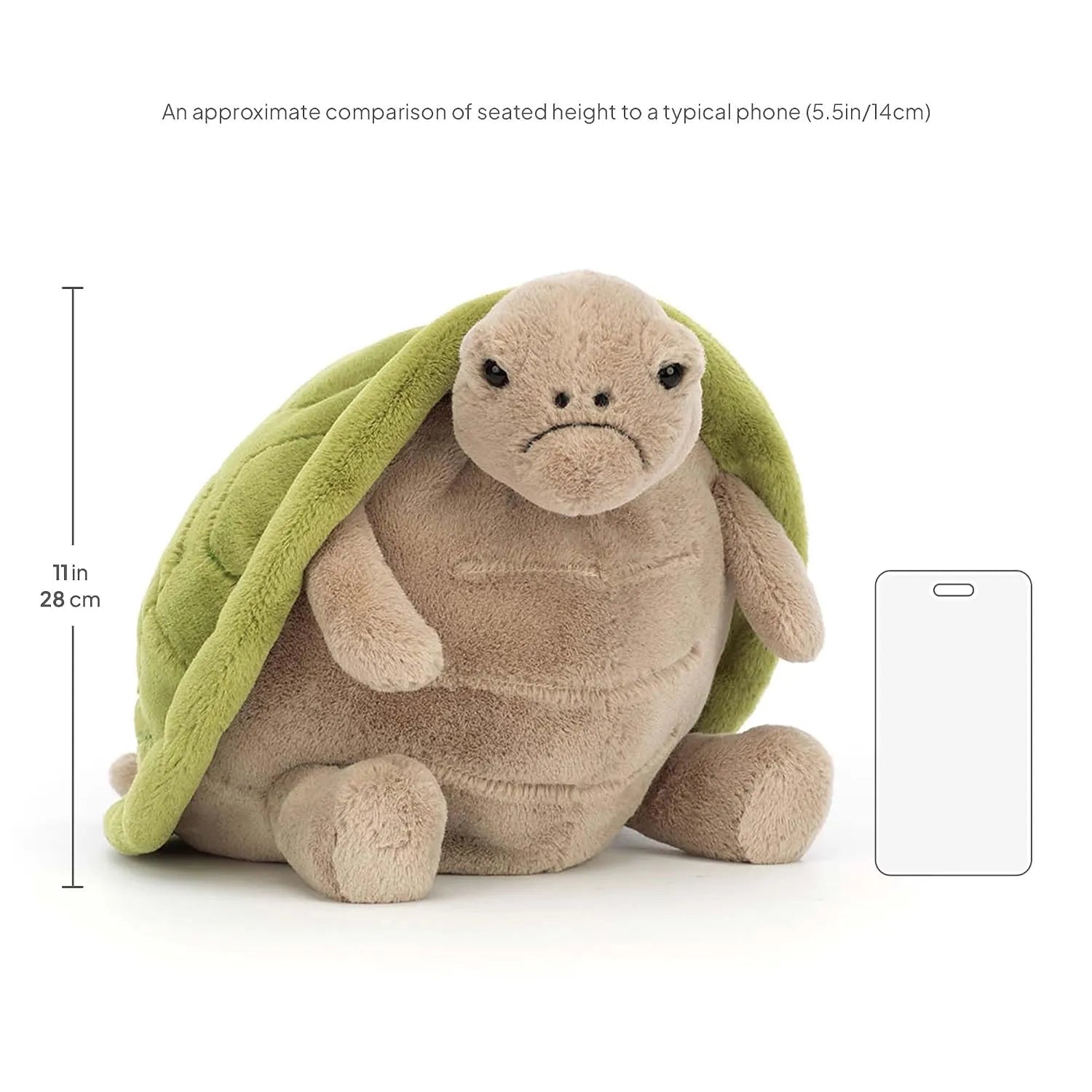 JC's Timmy Turtle Plush Toy (28 cm)