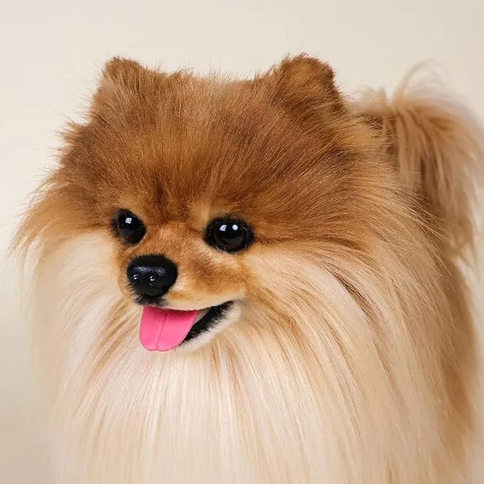 Lifelike Pomeranian Dog Plush Toy (40 cm) - Bear Hugs