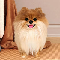 Lifelike Pomeranian Dog Plush Toy (40 cm) - Bear Hugs