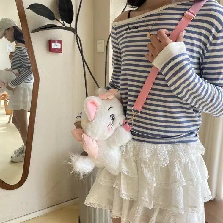 DZNY Aristocats Carry Marie Plush Bag