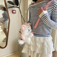 DZNY Aristocats Carry Marie Plush Bag