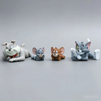 Tom and Jerry Resting Pose Figure Set (Set of 4)