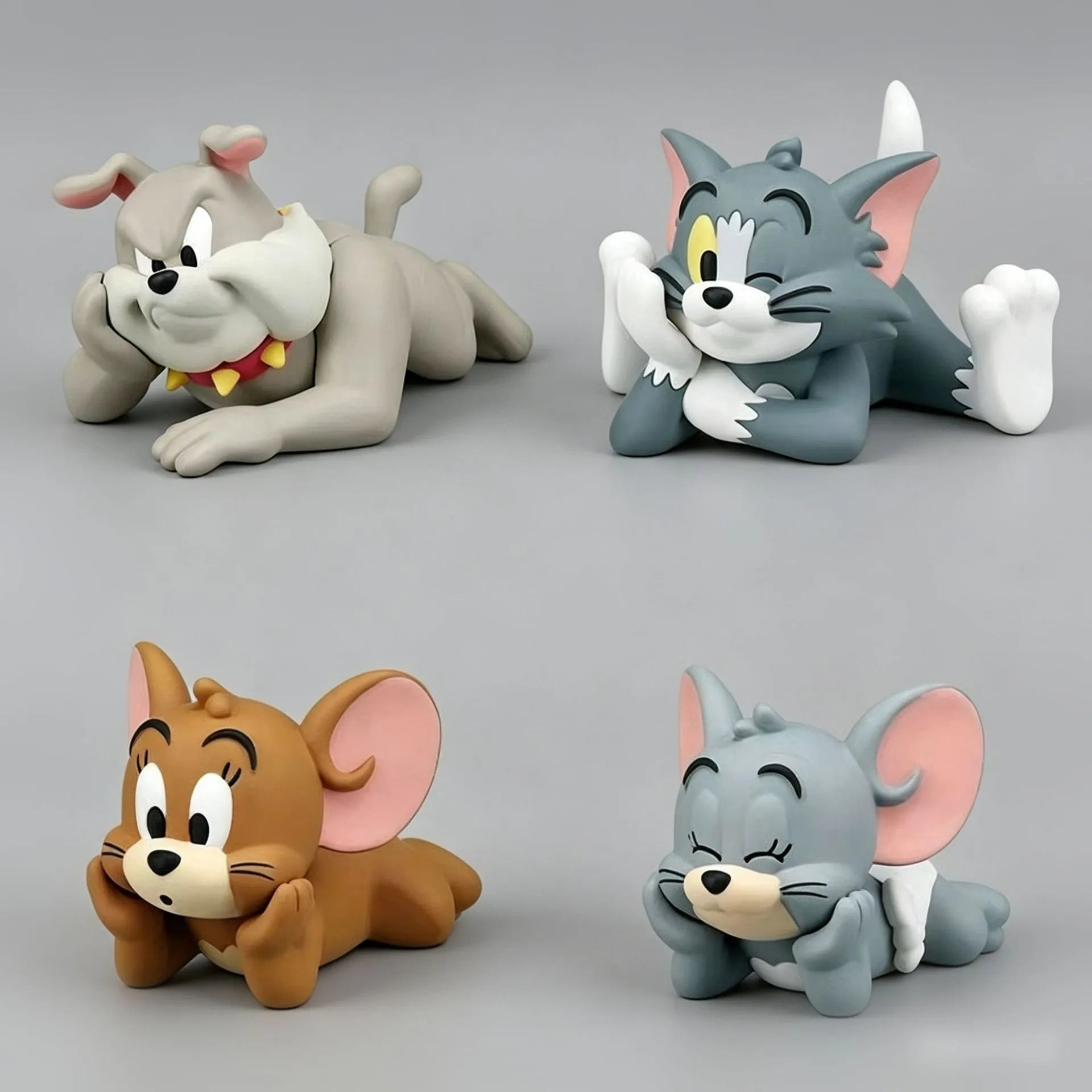 Tom and Jerry Resting Pose Figure Set (Set of 4)