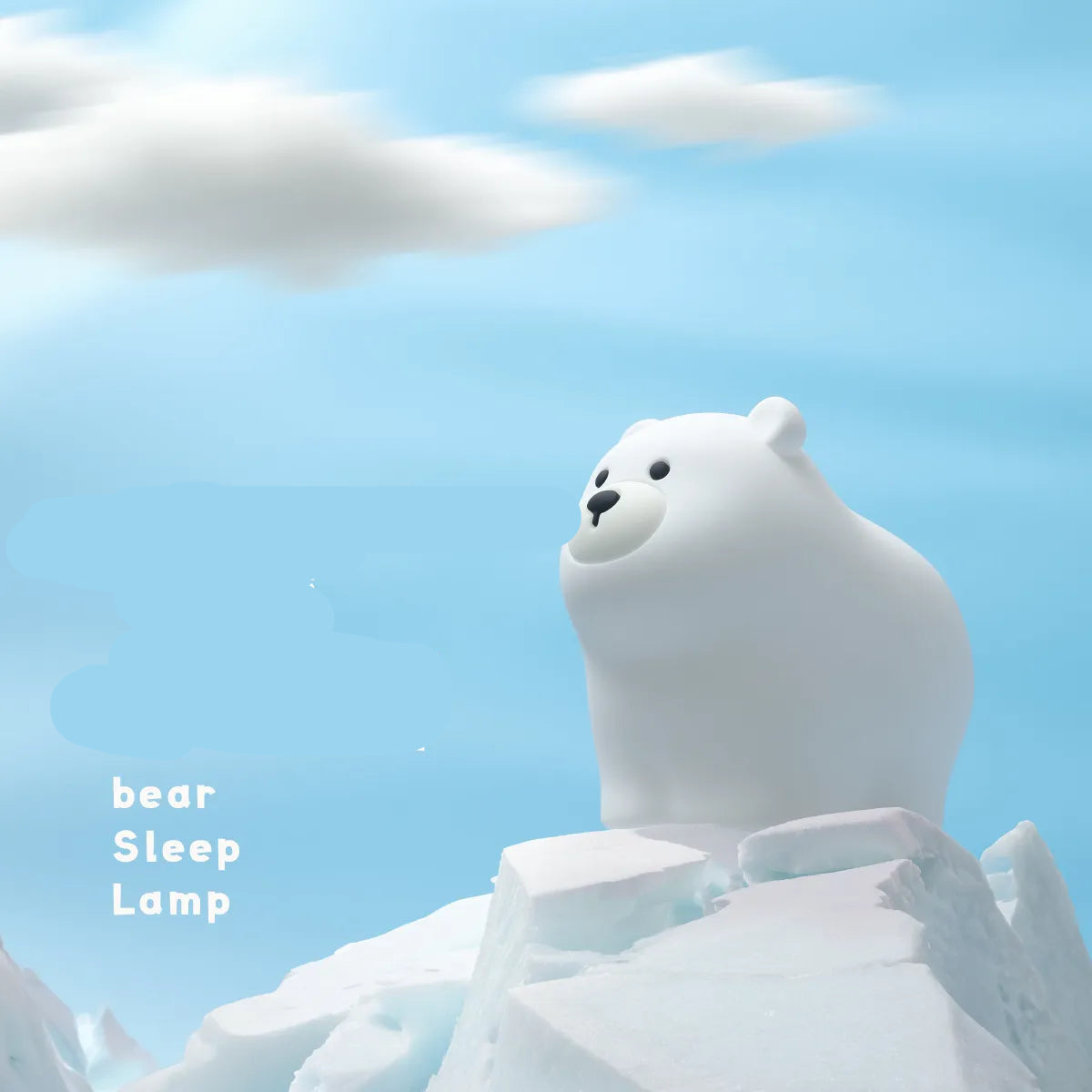 Squishy Polar Bear Night Light