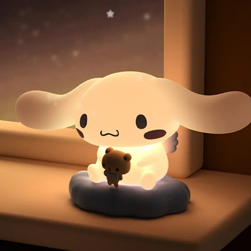 Sanrio Cinnamoroll Angel Cloud & Teddy Bear Lamp