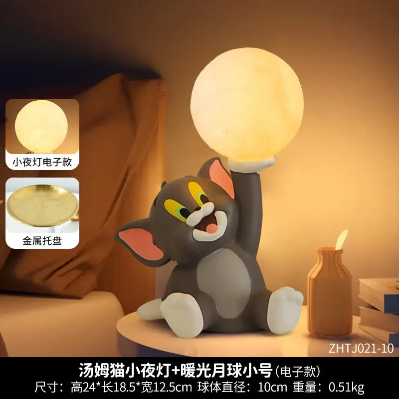 Tom Cat Glowing Celestial Orb Night Light