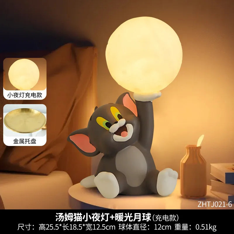 Tom Cat Glowing Celestial Orb Night Light
