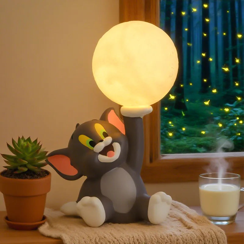 Tom Cat Glowing Celestial Orb Night Light